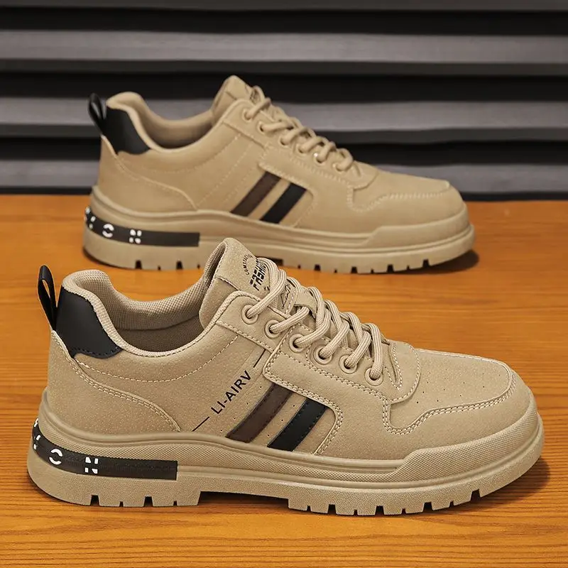 Men's Casual Work Shoes 2026 New Autumn Construction Site Wear Resistant Rubber Sole Comfortable Breathable Canvas Shoes
Men's Casual Work Shoes 2026 New Autumn Construction Site Wear Resistant Rubber Sole Comfortable Breathable Canvas Shoes