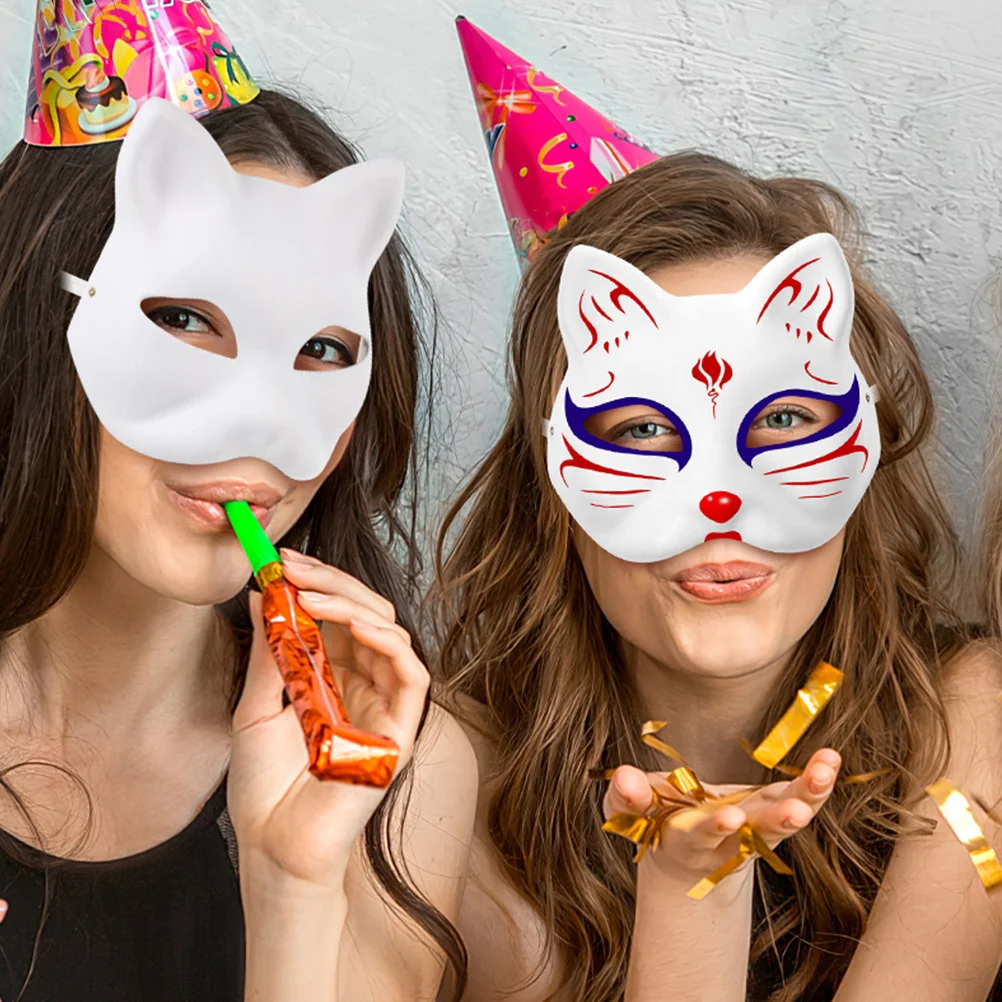 24Pcs Cat Masks for Kids DIY Blank Animal Mask Craft Activity Halloween Party Wedding Decoration Handmade Painting Creative Gift
24Pcs Cat Masks for Kids DIY Blank Animal Mask Craft Activity Halloween Party Wedding Decoration Handmade Painting Creative Gift