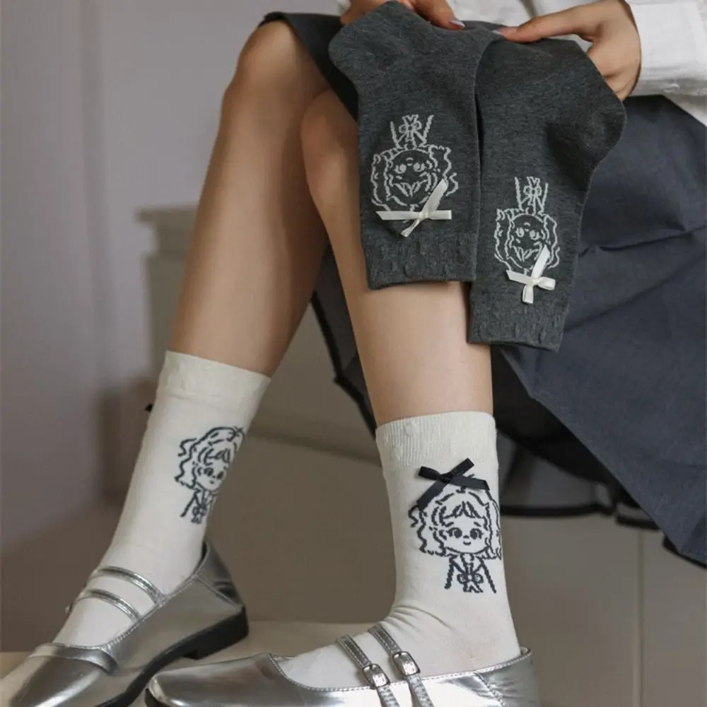 3Pairs Fashion Solid Color Cotton Cartoon Socks Line Girl Bow Women Mid-calf Socks Ankle Hosiery Stockings Tube Scok Girl
3Pairs Fashion Solid Color Cotton Cartoon Socks Line Girl Bow Women Mid-calf Socks Ankle Hosiery Stockings Tube Scok Girl