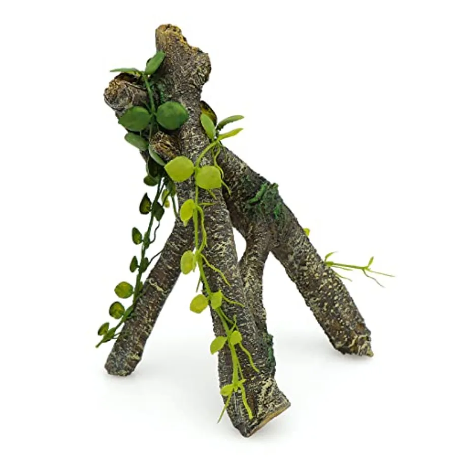 【Spot goods】Reptile Corner Branch with Green Leaves Terrarium Desert Habitat Decoration for Lizard Snake Bearded Dragon Chamele
【Spot goods】Reptile Corner Branch with Green Leaves Terrarium Desert Habitat Decoration for Lizard Snake Bearded Dragon Chamele