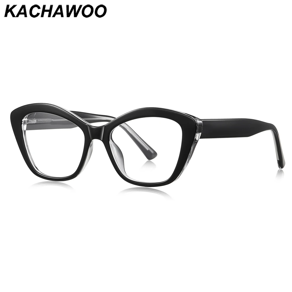 Kachawoo anti blue light glasses fashion female TR90 frame acetate cat eye glasses frame for women decoration black brown pink
Kachawoo anti blue light glasses fashion female TR90 frame acetate cat eye glasses frame for women decoration black brown pink