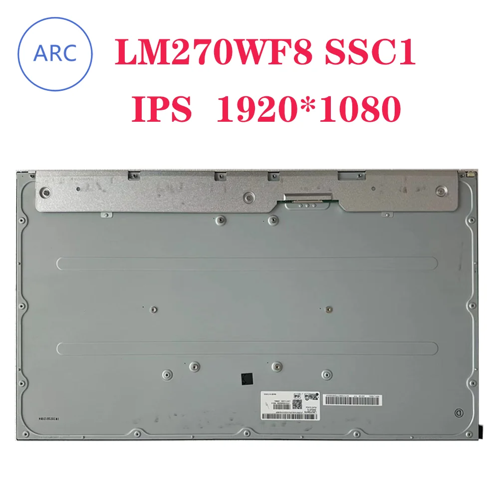 27-дюймовый новый оригинальный ЖК-экран LM270WF8 SSC1 IPS FHD 1920*1080 LM270WF8(SS)(C1)
27-дюймовый новый оригинальный ЖК-экран LM270WF8 SSC1 IPS FHD 1920*1080 LM270WF8(SS)(C1)