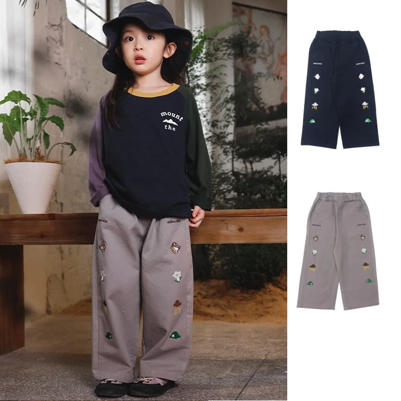 Children's Pants 2025 Fall/Winter New Arrival Cartoon Fashion Loose-Fit Casual Girls' Straight-Leg Pants 100% Cotton Baby Pants
Children's Pants 2025 Fall/Winter New Arrival Cartoon Fashion Loose-Fit Casual Girls' Straight-Leg Pants 100% Cotton Baby Pants