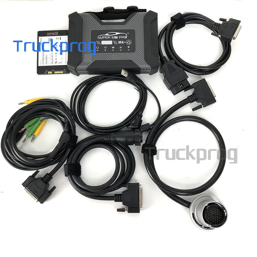 for SUPER MB PRO M6 Wireless Star Diagnosis Tool with Multiplexer USB Cable OBD2 16pin Main Test Cable
for SUPER MB PRO M6 Wireless Star Diagnosis Tool with Multiplexer USB Cable OBD2 16pin Main Test Cable