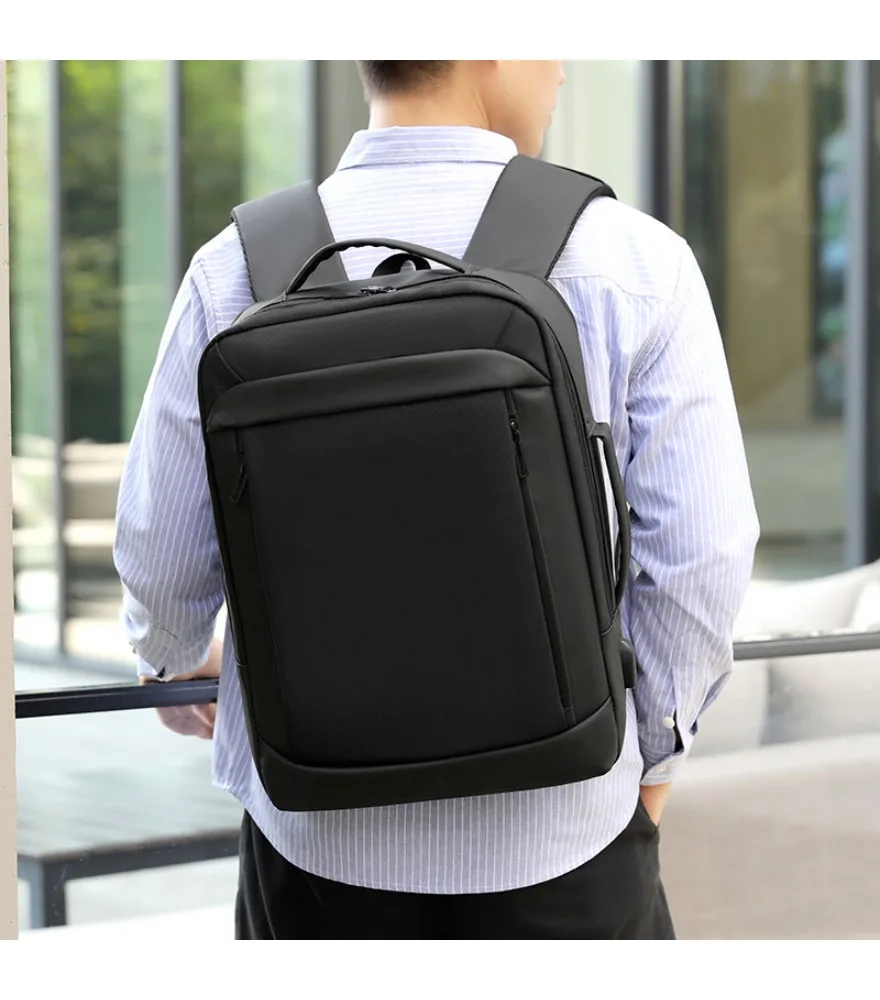 Computer Backpack to Work Business Men's Solid Color Backpack Backpack Men's Large Capacity
Computer Backpack to Work Business Men's Solid Color Backpack Backpack Men's Large Capacity