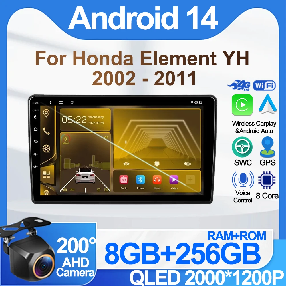 Автомобильный Android для Honda Element YH 2002-2011 без 2din, мультимедийный видеоплеер, GPS-навигация, беспроводной Android, автоматический сенсорный экран
Автомобильный Android для Honda Element YH 2002-2011 без 2din, мультимедийный видеоплеер, GPS-навигация, беспроводной Android, автоматический сенсорный экран