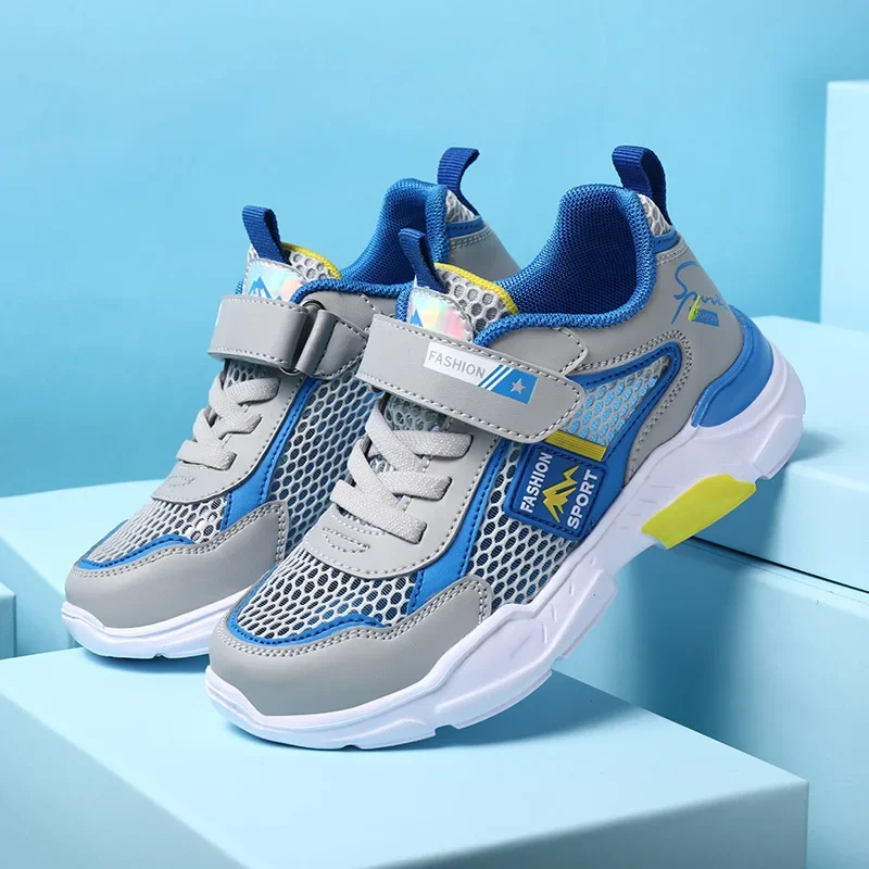 Summer Mesh Sports Shoes For Boys Running Shoes Breathable Lightweight Kids Sneakers Comfy Non-slip Children's Casual Sneakers
Summer Mesh Sports Shoes For Boys Running Shoes Breathable Lightweight Kids Sneakers Comfy Non-slip Children's Casual Sneakers