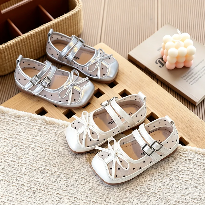 Girls' Casual Shoes 2026 Suitable Toddlers Medium Large Children Wedding Party Polka Dot Mesh Princess Cute Bow Spring Summer
Girls' Casual Shoes 2026 Suitable Toddlers Medium Large Children Wedding Party Polka Dot Mesh Princess Cute Bow Spring Summer