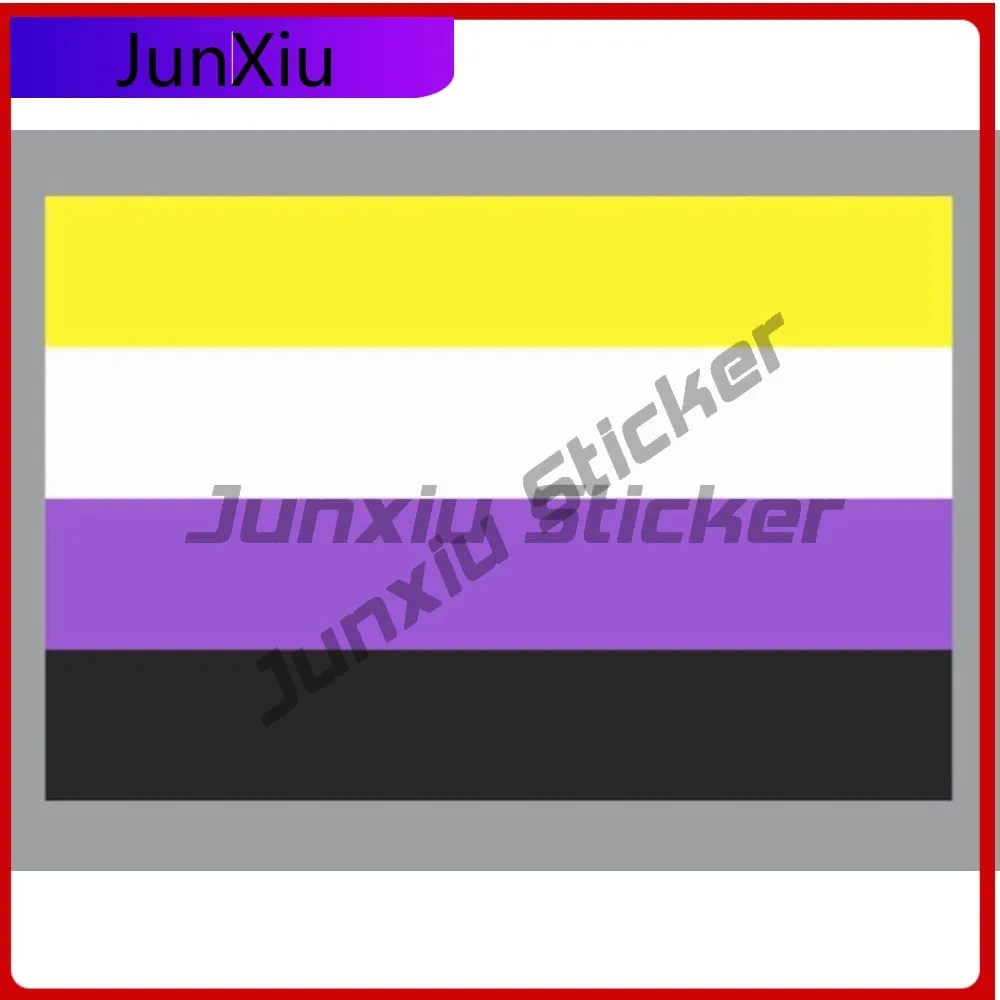 Non Binary Flag Motorcycle Stickers Custom Vehicle Decals For Car Stickers Ebike 500w Sticker Happy Suv Window Motorcycle Bumper
Non Binary Flag Motorcycle Stickers Custom Vehicle Decals For Car Stickers Ebike 500w Sticker Happy Suv Window Motorcycle Bumper