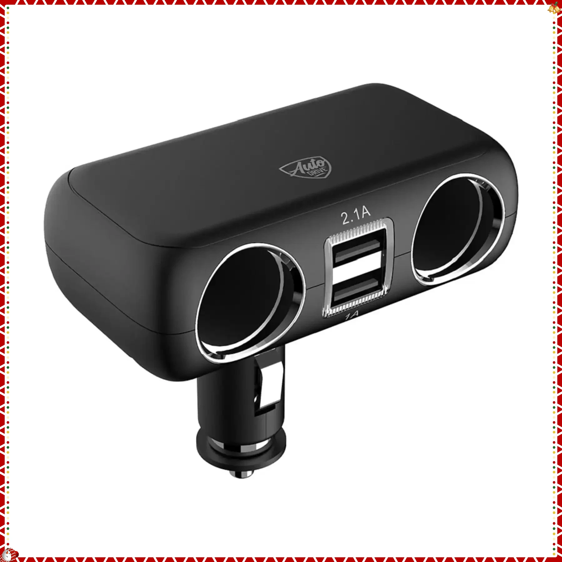 Dual 12V/24V Car Charger with 2 USB Ports, Fast Charging for Smartphones & Tablets, Universal Vehicle Use
Dual 12V/24V Car Charger with 2 USB Ports, Fast Charging for Smartphones & Tablets, Universal Vehicle Use