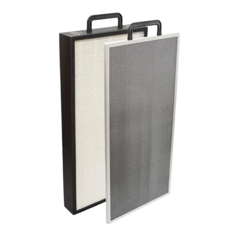 AG+ Replacement Filter for Aurabeat 3800 Air Purifier ASP-X1: H13 3-Stage Filtration with Activated Carbon Metal Pre-Filters, W
AG+ Replacement Filter for Aurabeat 3800 Air Purifier ASP-X1: H13 3-Stage Filtration with Activated Carbon Metal Pre-Filters, W