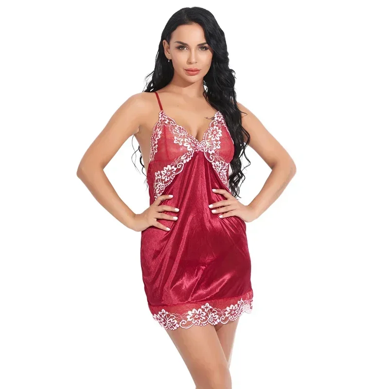 Sexy Lingerie Set Sexy Lingerie Ladies Slip Back Lace Lace Mini Nightdress Sexy Nightgown Two-piece Set Corset Mujer Corset Top
Sexy Lingerie Set Sexy Lingerie Ladies Slip Back Lace Lace Mini Nightdress Sexy Nightgown Two-piece Set Corset Mujer Corset Top