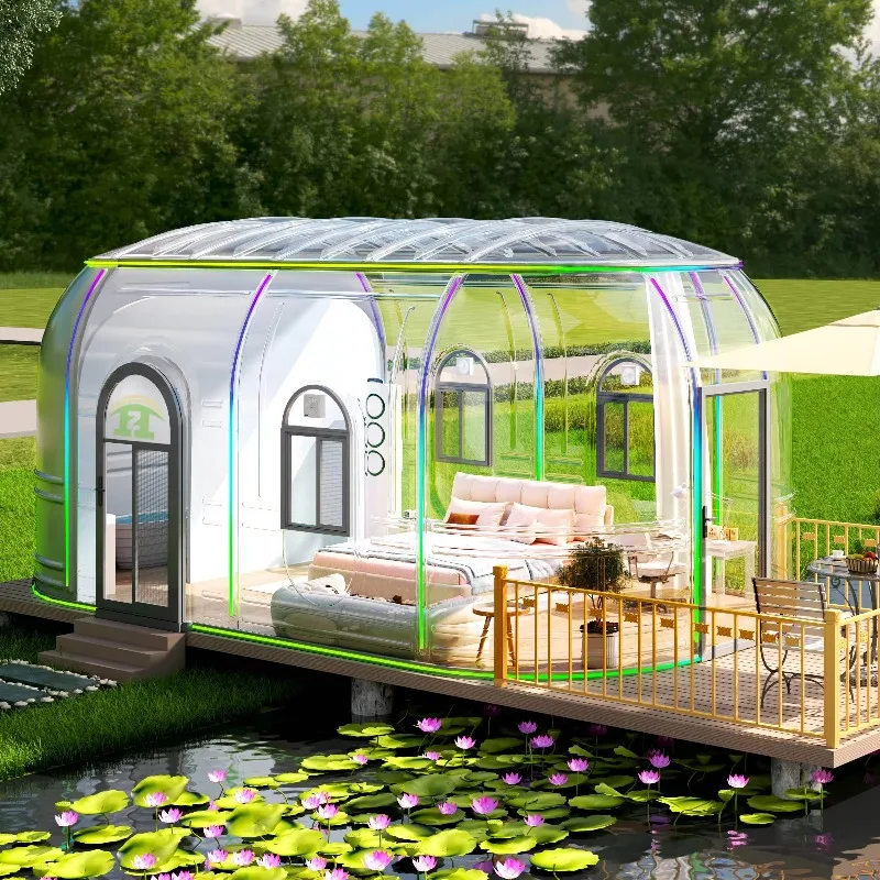 Custom 2025 Modern Modular Splicing Dome House Luxury Waterproof Fireproof Four Season Easy Installation Outdoor Glamping
Custom 2025 Modern Modular Splicing Dome House Luxury Waterproof Fireproof Four Season Easy Installation Outdoor Glamping