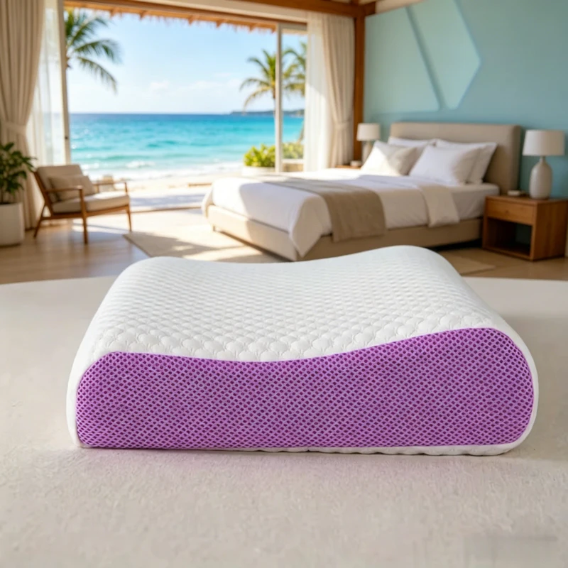 Ergonomic Zero Pressure Neck Pillow, Breathable Air Layer TPE Pectin Pillow, Durable Washable Bedroom Cushion
Ergonomic Zero Pressure Neck Pillow, Breathable Air Layer TPE Pectin Pillow, Durable Washable Bedroom Cushion