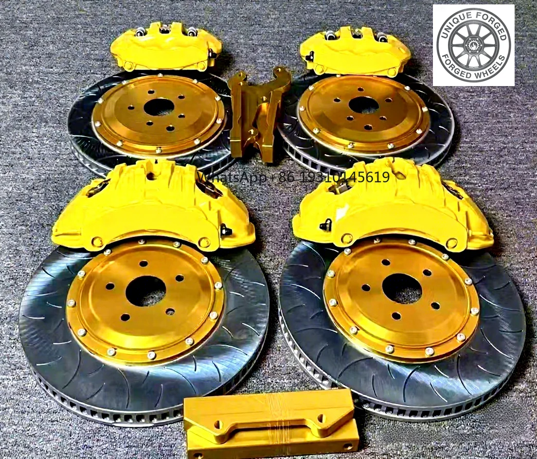 26 Style GT6 Two-Piece 6-Piston Aluminum Big Brake Caliper Kit With 380mm Rotor Modified Upgrade Parts For Audi A5 A7 For BMW E7
26 Style GT6 Two-Piece 6-Piston Aluminum Big Brake Caliper Kit With 380mm Rotor Modified Upgrade Parts For Audi A5 A7 For BMW E7
