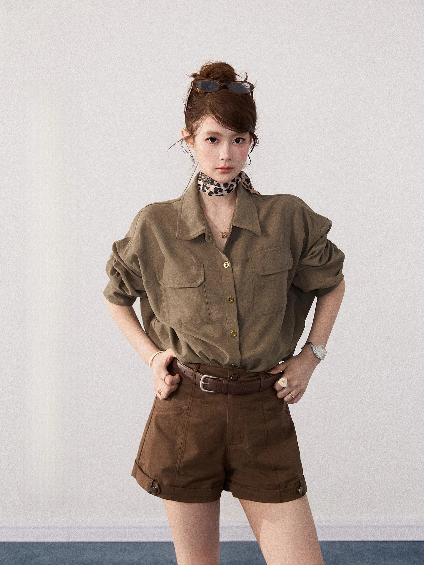 Xiebu Rou Vintage Washed Long Sleeve Shirt Women's Casual Loose Slimming Top Spring Versatile Loose Fit Classic Style
Xiebu Rou Vintage Washed Long Sleeve Shirt Women's Casual Loose Slimming Top Spring Versatile Loose Fit Classic Style