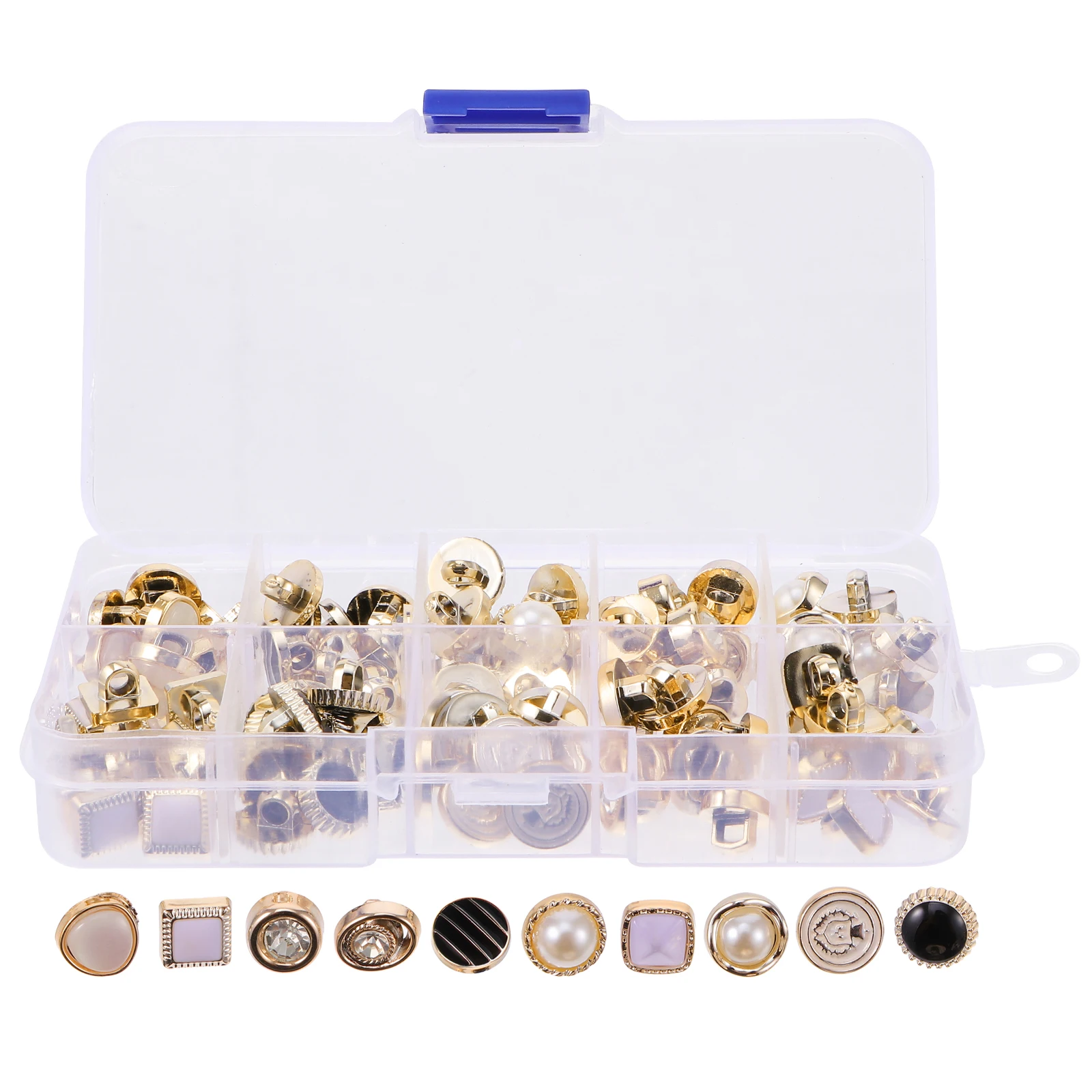 Pearl Golden Metal Buttons Decorative Sewing Clothing Crafts DIY Square Alloy Durable Needlework Accessories
Pearl Golden Metal Buttons Decorative Sewing Clothing Crafts DIY Square Alloy Durable Needlework Accessories