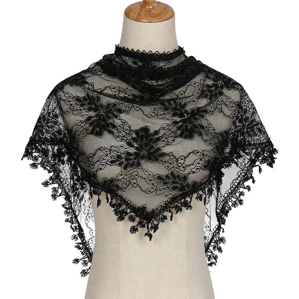 Модный женский шарф для девочек, кружевной треугольный шарф с цветочным принтом, женские детские шали с кисточками, шарфы, платок, весна-лето, реквизит для фотосессии, аксессуары
Модный женский шарф для девочек, кружевной треугольный шарф с цветочным принтом, женские детские шали с кисточками, шарфы, платок, весна-лето, реквизит для фотосессии, аксессуары