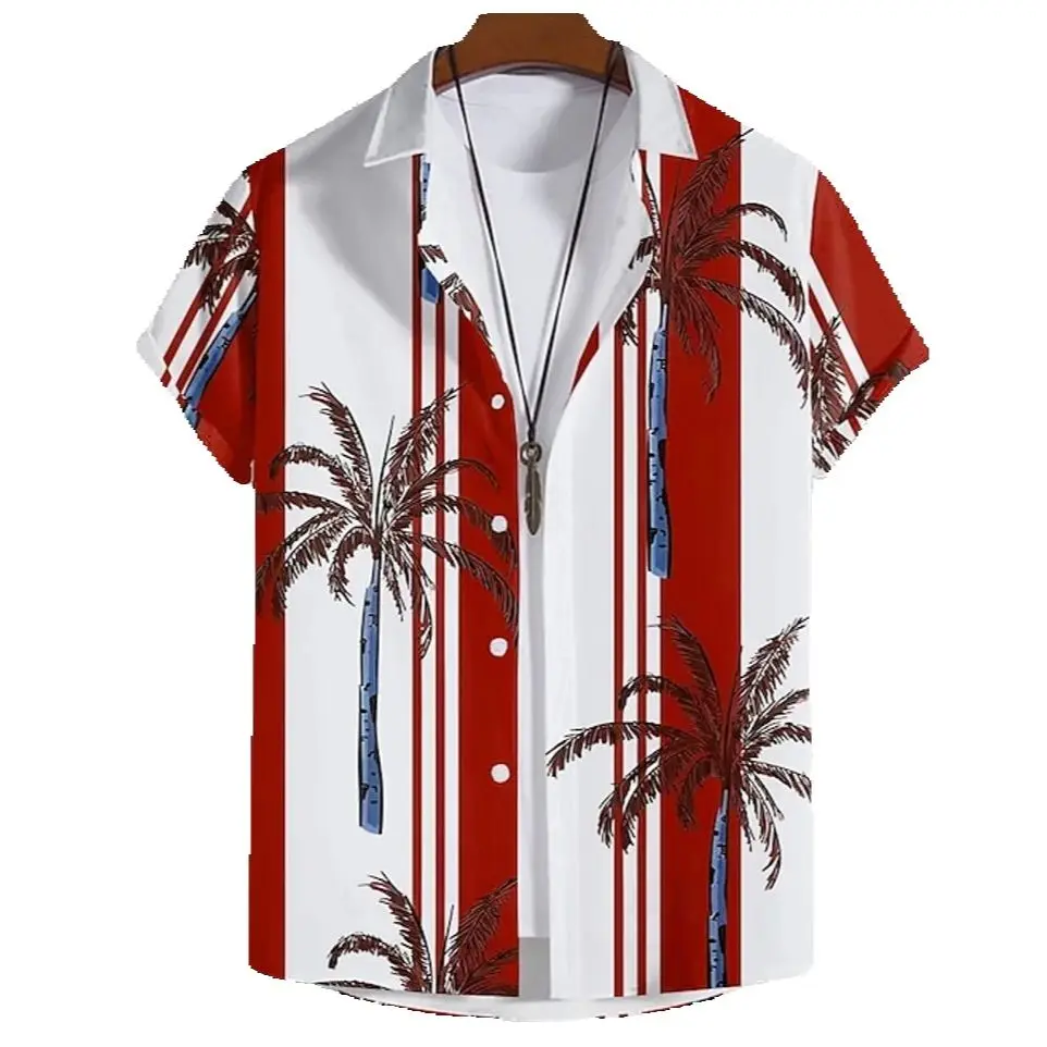 Men's Coconut Tree Hawaiian Shirt Short Sleeve Hawaiian Holiday Summer Turn-Down Collar Button-Down Red Blue Pool Green Clover
Men's Coconut Tree Hawaiian Shirt Short Sleeve Hawaiian Holiday Summer Turn-Down Collar Button-Down Red Blue Pool Green Clover
