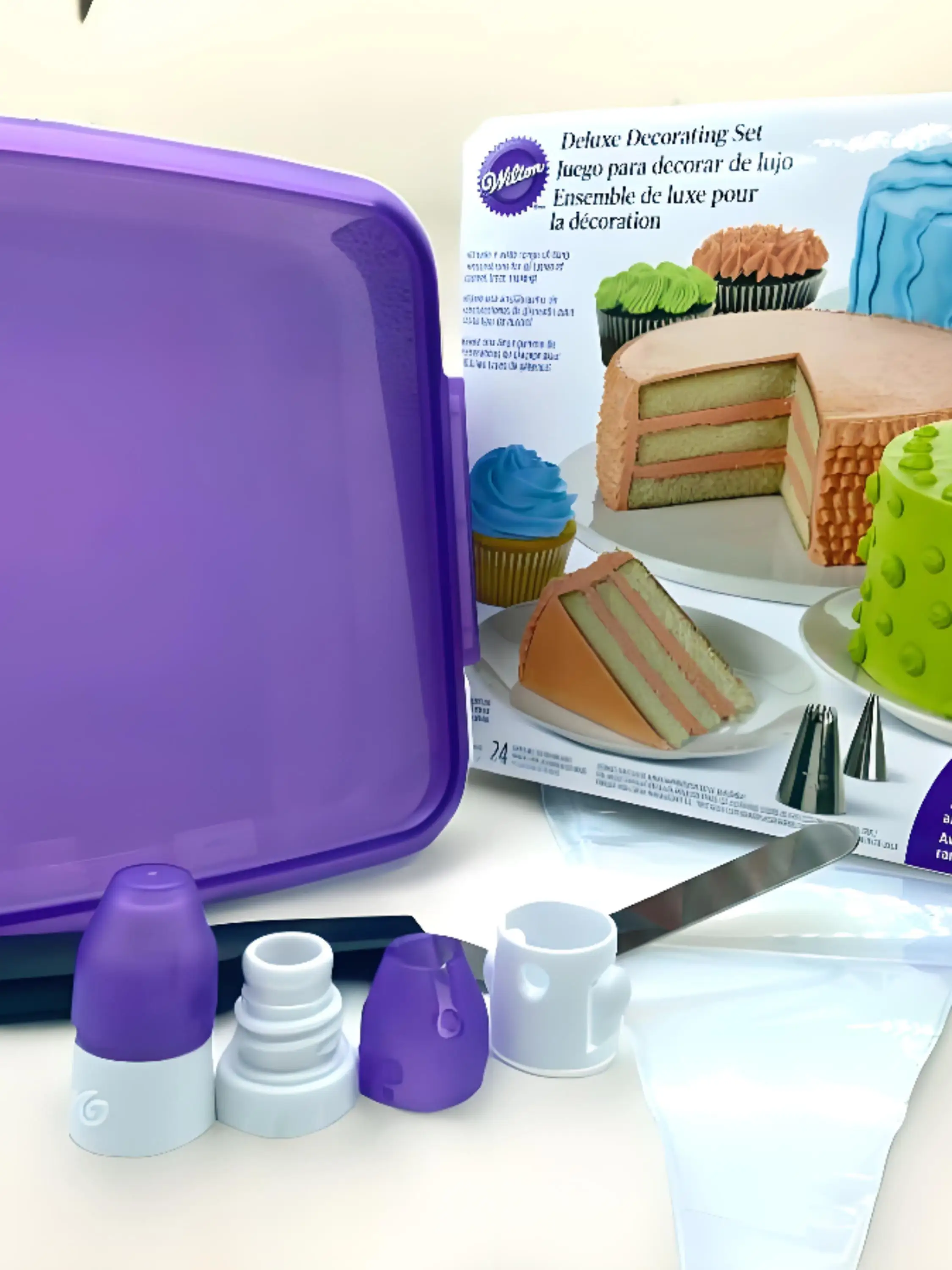 Wilton Original Coloring Tool Storage Box Knife Connector Dust Cover Sealed Desktop Organization Household Essentials ABS PP ...
Wilton Original Coloring Tool Storage Box Knife Connector Dust Cover Sealed Desktop Organization Household Essentials ABS PP ...
