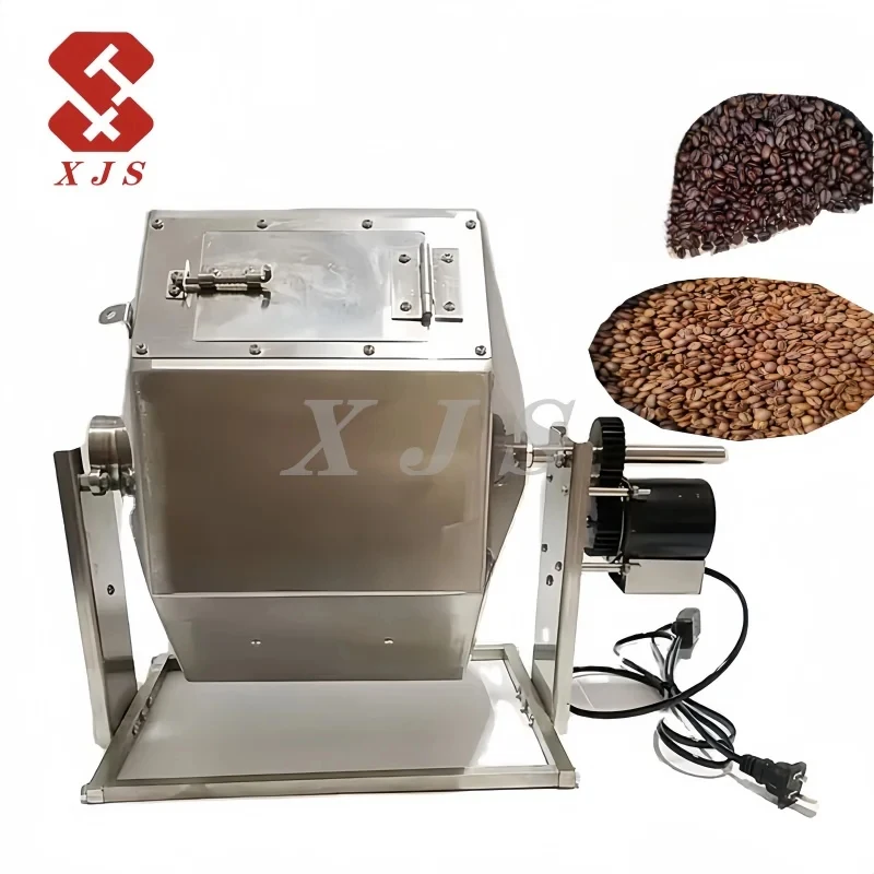 Automatic Rotation Stainless Steel Roaster Roasting Machine Used For Coffee Bean Coco Soybean
Automatic Rotation Stainless Steel Roaster Roasting Machine Used For Coffee Bean Coco Soybean