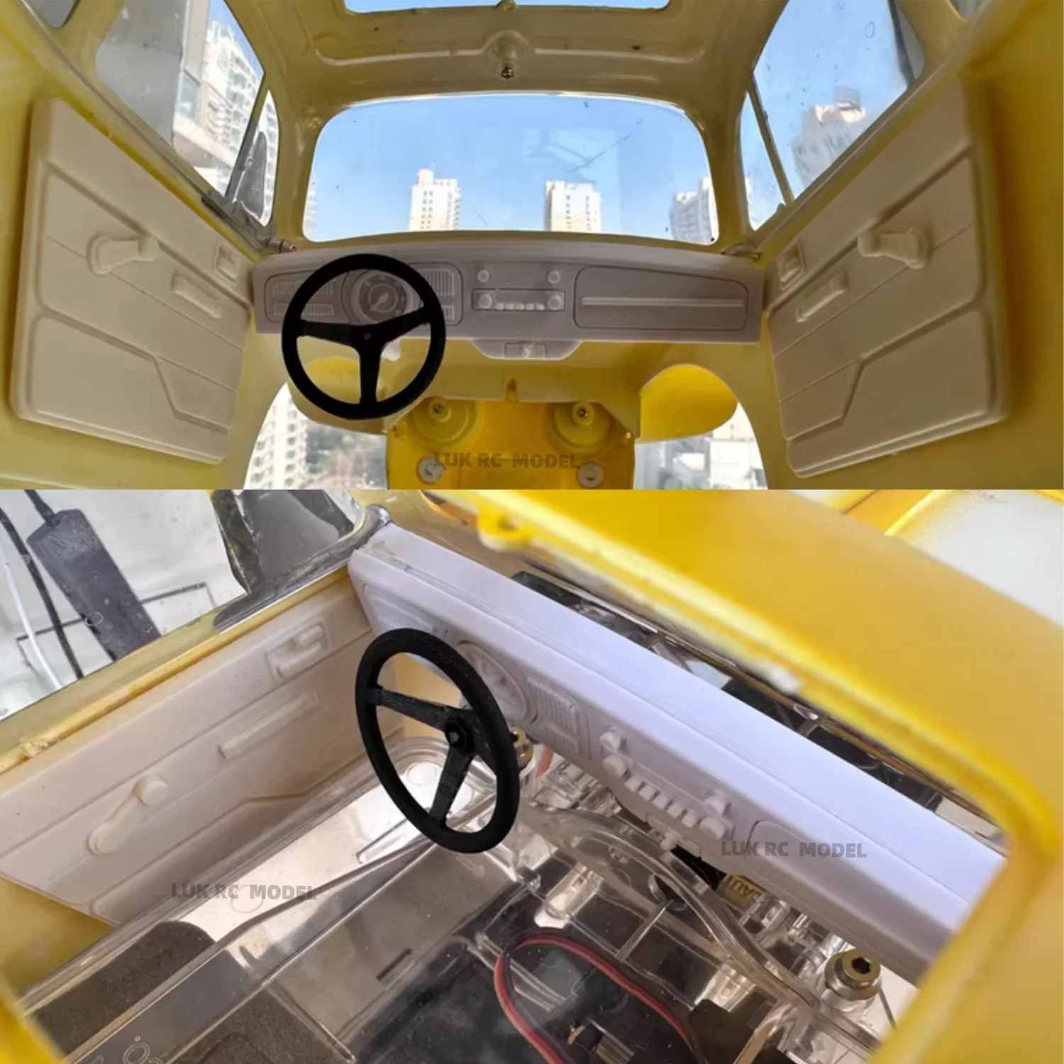 TAMIYA Beetle Interior 1/14 RC Tractor Car Accessories Modified DIY Parts Toy Boys Scene Steering Wheel Door Panel
TAMIYA Beetle Interior 1/14 RC Tractor Car Accessories Modified DIY Parts Toy Boys Scene Steering Wheel Door Panel