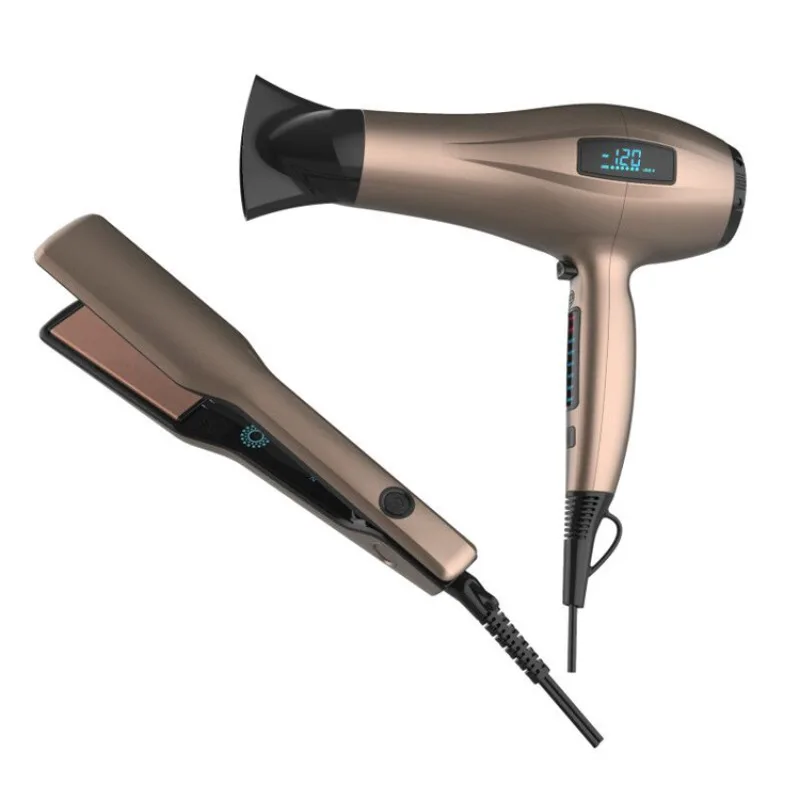 Portable Professional Wholesale, Display Touch Sensor Screen Hair Straightener and Hair Dryer Set
Portable Professional Wholesale, Display Touch Sensor Screen Hair Straightener and Hair Dryer Set