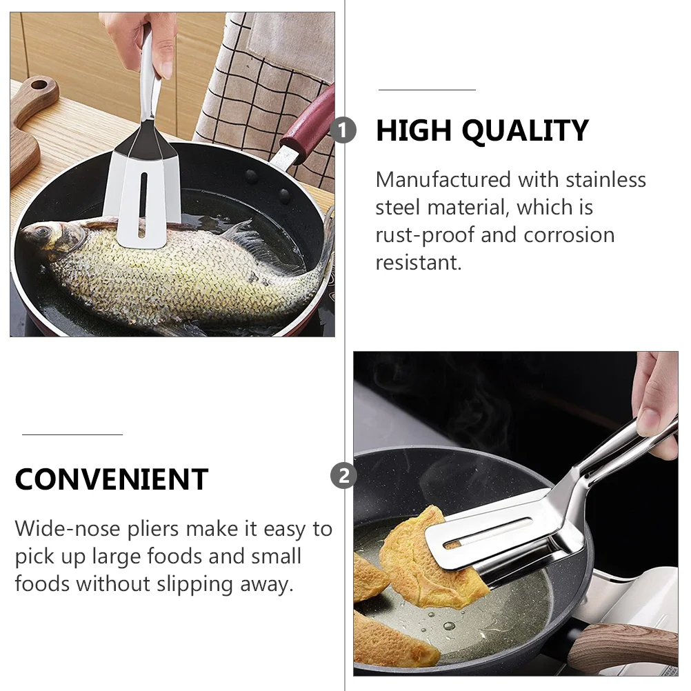 Stainless Steel Spatula Clip Hand-decoration Sticker Material Paper Slice Rings Handmade Decals Steak Tongs Food Clamp Portable
Stainless Steel Spatula Clip Hand-decoration Sticker Material Paper Slice Rings Handmade Decals Steak Tongs Food Clamp Portable