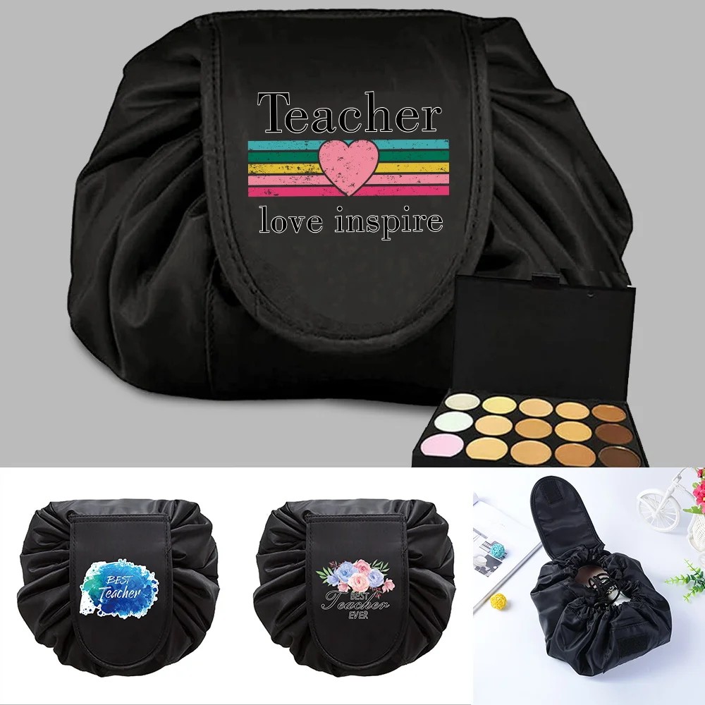 Teacher Printed Makeup Storage Bag Cosmetic Organizer Women Lipstick Eye Shadow Brush Pouch Bathroom Home Gear Organization Gift
Teacher Printed Makeup Storage Bag Cosmetic Organizer Women Lipstick Eye Shadow Brush Pouch Bathroom Home Gear Organization Gift