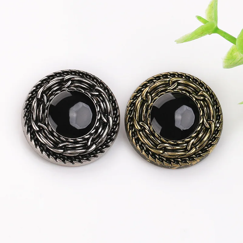 Retro Oil Dot Metal Shank Buttons Exquisite Alloy Ornament For Coat Blazer Trench
Retro Oil Dot Metal Shank Buttons Exquisite Alloy Ornament For Coat Blazer Trench