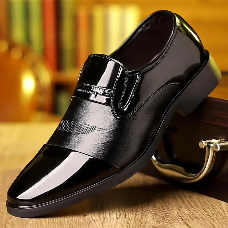 Leather Shoes Men's Fashion Business Casual Formal Men Shoes JZ-8803
Leather Shoes Men's Fashion Business Casual Formal Men Shoes JZ-8803