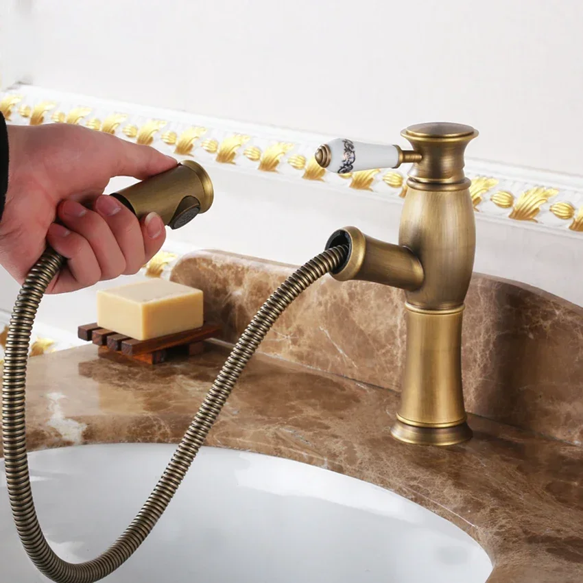 Antique Waterfall Bathroom Faucet Brass Basin Faucet Hot and Cold Faucet Single Handle Golden Vessel Sink Water Tap Deck Mounted
Antique Waterfall Bathroom Faucet Brass Basin Faucet Hot and Cold Faucet Single Handle Golden Vessel Sink Water Tap Deck Mounted