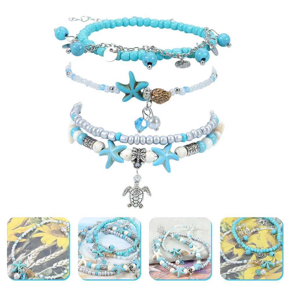 1Set Sea Turtle Anklet Set for Women Turquoise Ankle Chain Beach Foot Jewelry Summer Vacation Decoration Stylish Gift
1Set Sea Turtle Anklet Set for Women Turquoise Ankle Chain Beach Foot Jewelry Summer Vacation Decoration Stylish Gift