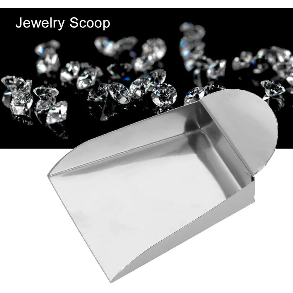 Mini Jewelry, Jade, Diamond and Gemstone Shovel, Shovel for Gold, Silver and Jade Bead Powders, Small Shovel, Stainless Iron Sho
Mini Jewelry, Jade, Diamond and Gemstone Shovel, Shovel for Gold, Silver and Jade Bead Powders, Small Shovel, Stainless Iron Sho