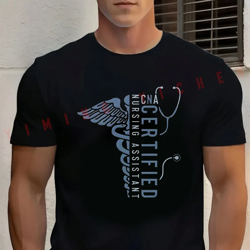 Certified Nursing Assistant Cna Stethoscope And Wings Design Motorcycle Tshirt Cotton O-neck Short Sleeve Hip Hop Streetwear Tee
Certified Nursing Assistant Cna Stethoscope And Wings Design Motorcycle Tshirt Cotton O-neck Short Sleeve Hip Hop Streetwear Tee