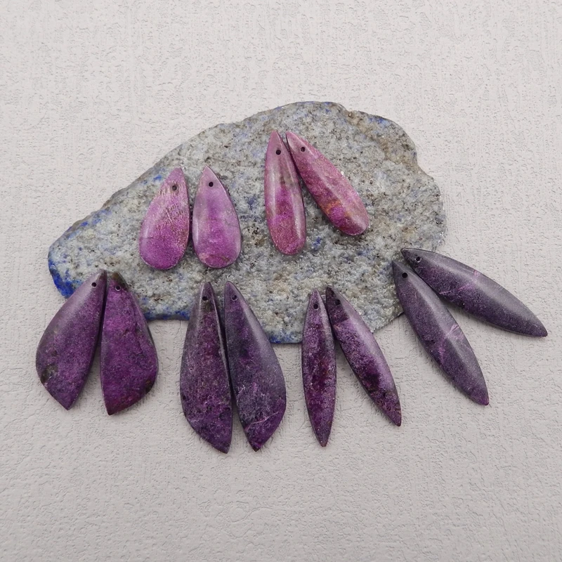 Natural Stone Fashion Earrings For Women,Handmade African Purple Stone Earrings Party Gifts DIY Jewelry 34x14x4mm 5g
Natural Stone Fashion Earrings For Women,Handmade African Purple Stone Earrings Party Gifts DIY Jewelry 34x14x4mm 5g
