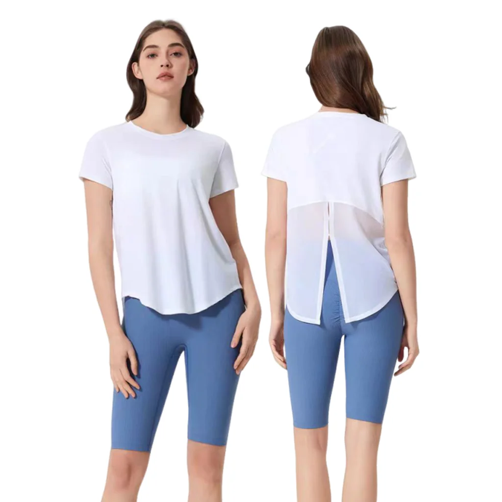 Lemon Women Sport Crop T-shirt Yoga Gym Shirts Women Short Sleeve Top Outdoor Jogging Fitness Breathable Quick Drying Sportswear
Lemon Women Sport Crop T-shirt Yoga Gym Shirts Women Short Sleeve Top Outdoor Jogging Fitness Breathable Quick Drying Sportswear