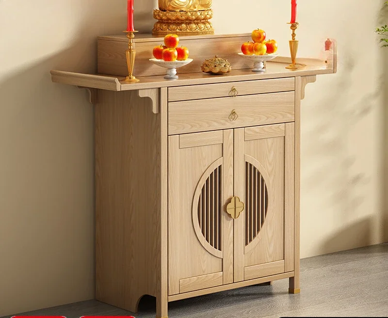 Buddhist shrine solid wood offering table household shrine cabinet Guanyin Buddha statue cabinet Gongtai incense shrine
Buddhist shrine solid wood offering table household shrine cabinet Guanyin Buddha statue cabinet Gongtai incense shrine