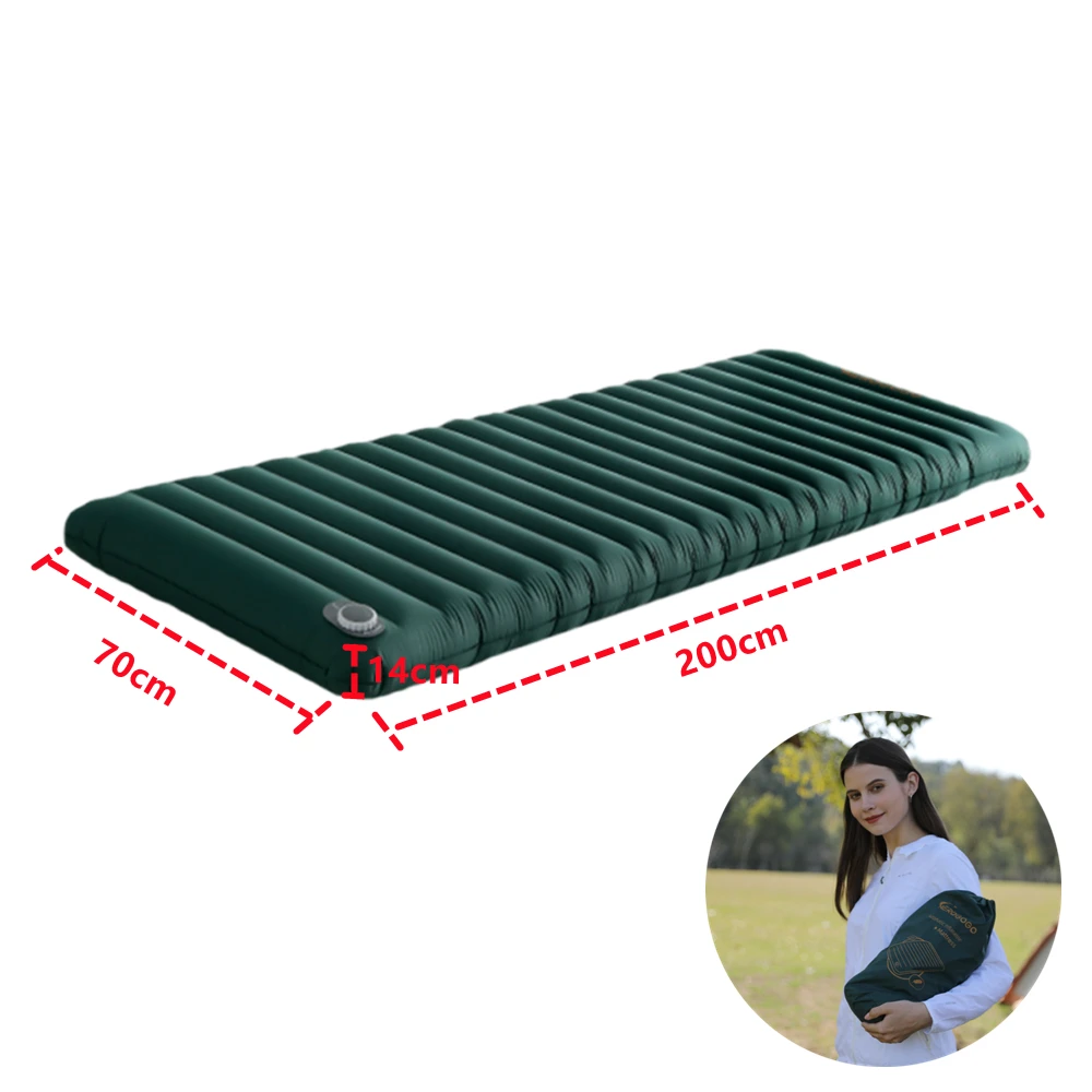 Aerogogo Automatic Inflatable Camping Sleeping Pad Portable Outdoor Air Mattress Auto Inflate Ultralight Air Mat Travel Hiking
Aerogogo Automatic Inflatable Camping Sleeping Pad Portable Outdoor Air Mattress Auto Inflate Ultralight Air Mat Travel Hiking
