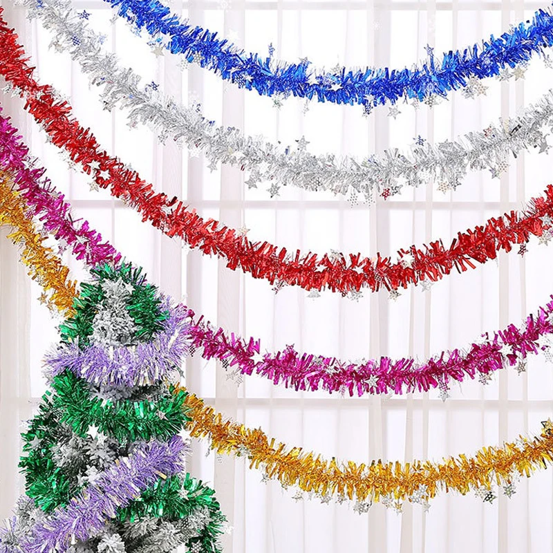 2024 Christmas 2M Gold Wire Garland Tinsel Hanging Rattan Christmas Tree Ornament Decoration Xmas Colorful Ribbon Home Decor
2024 Christmas 2M Gold Wire Garland Tinsel Hanging Rattan Christmas Tree Ornament Decoration Xmas Colorful Ribbon Home Decor