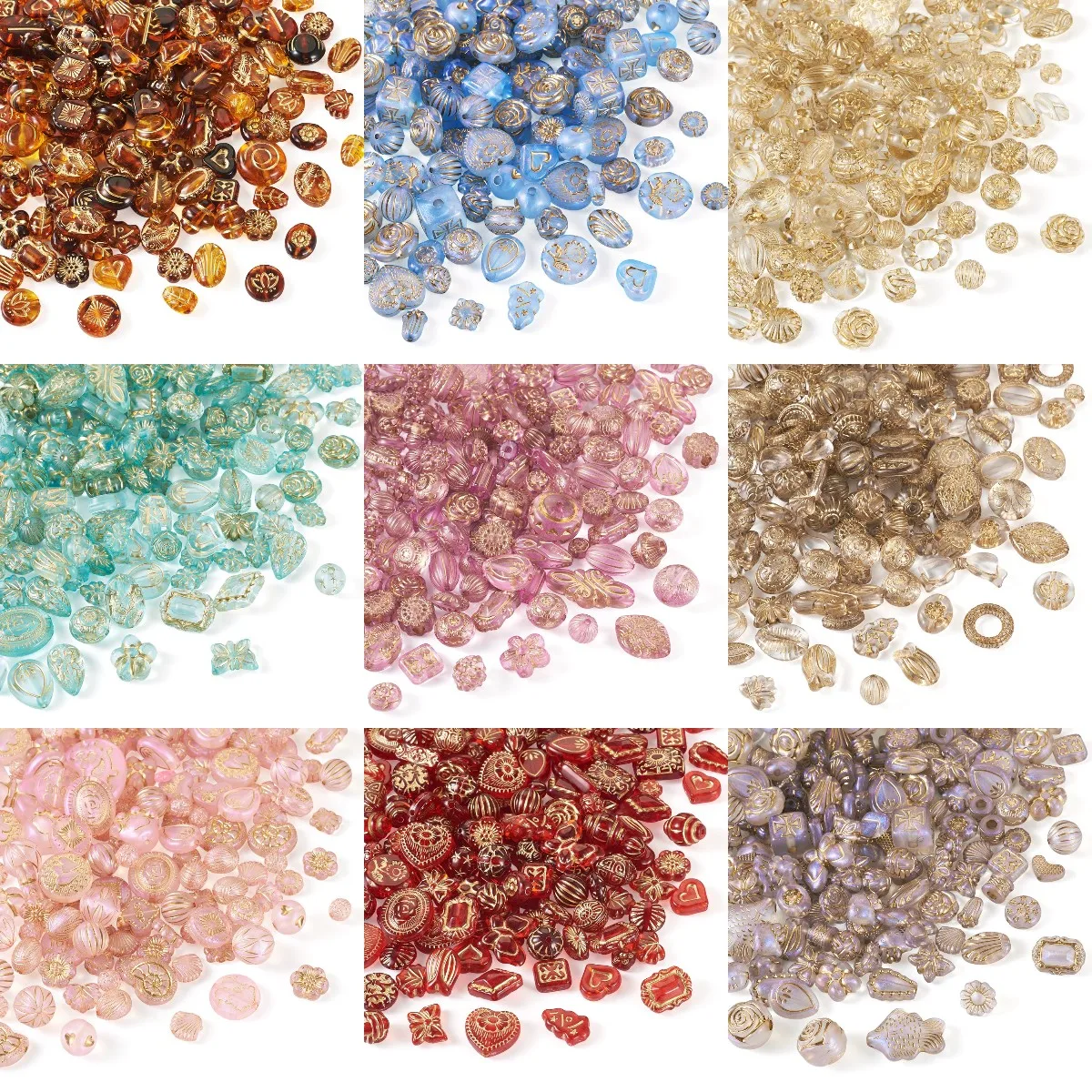100G Mixed Shapes Metal Enlaced Plating Transparent Acrylic Beads Loose Spacer Beads DIY Jewelry Makeing Handmade Accessories
100G Mixed Shapes Metal Enlaced Plating Transparent Acrylic Beads Loose Spacer Beads DIY Jewelry Makeing Handmade Accessories