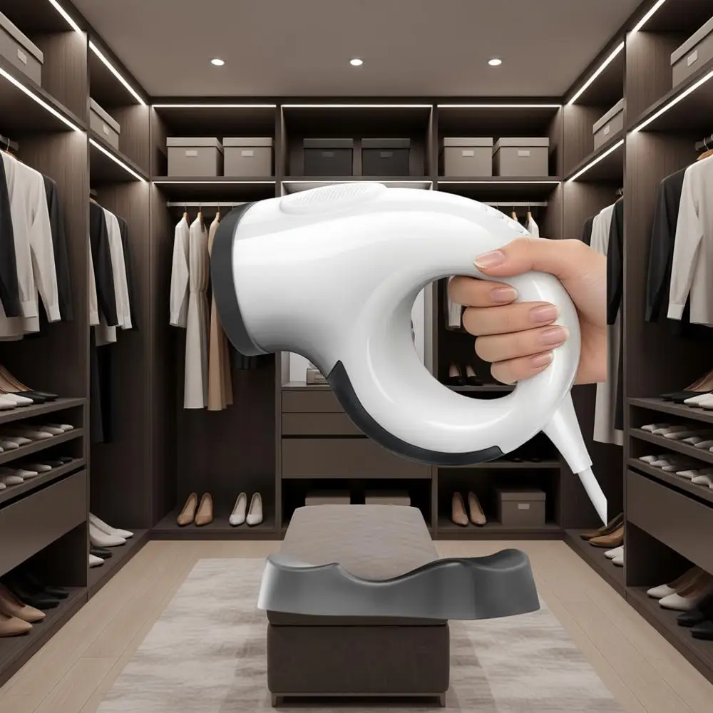 Портативный отпариватель для одежды с мощностью всасывания 2800 Па и быстрым нагревом за 25 секунд – Отпариватель для одежды без капель – Компактный дорожный отпариватель с подставкой и базой
Портативный отпариватель для одежды с мощностью всасывания 2800 Па и быстрым нагревом за 25 секунд – Отпариватель для одежды без капель – Компактный дорожный отпариватель с подставкой и базой