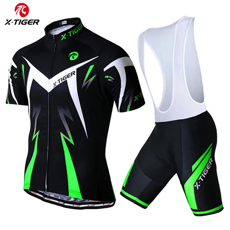 X-TIGER Cycling Bib Short Suit Summer Breathable MTB Road Bicycle Cycling Jersey Set Quick-Dry Bike Clothing for Men Women
X-TIGER Cycling Bib Short Suit Summer Breathable MTB Road Bicycle Cycling Jersey Set Quick-Dry Bike Clothing for Men Women