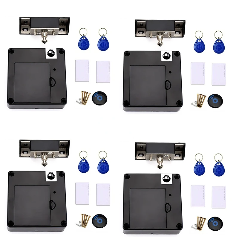 1/4 Pieces Smart Drawer Induction Cabinet Lock RFID Card Smart Electronic Lock Wardrobe Furniture Sauna Cabinet Locker Lock
1/4 Pieces Smart Drawer Induction Cabinet Lock RFID Card Smart Electronic Lock Wardrobe Furniture Sauna Cabinet Locker Lock
