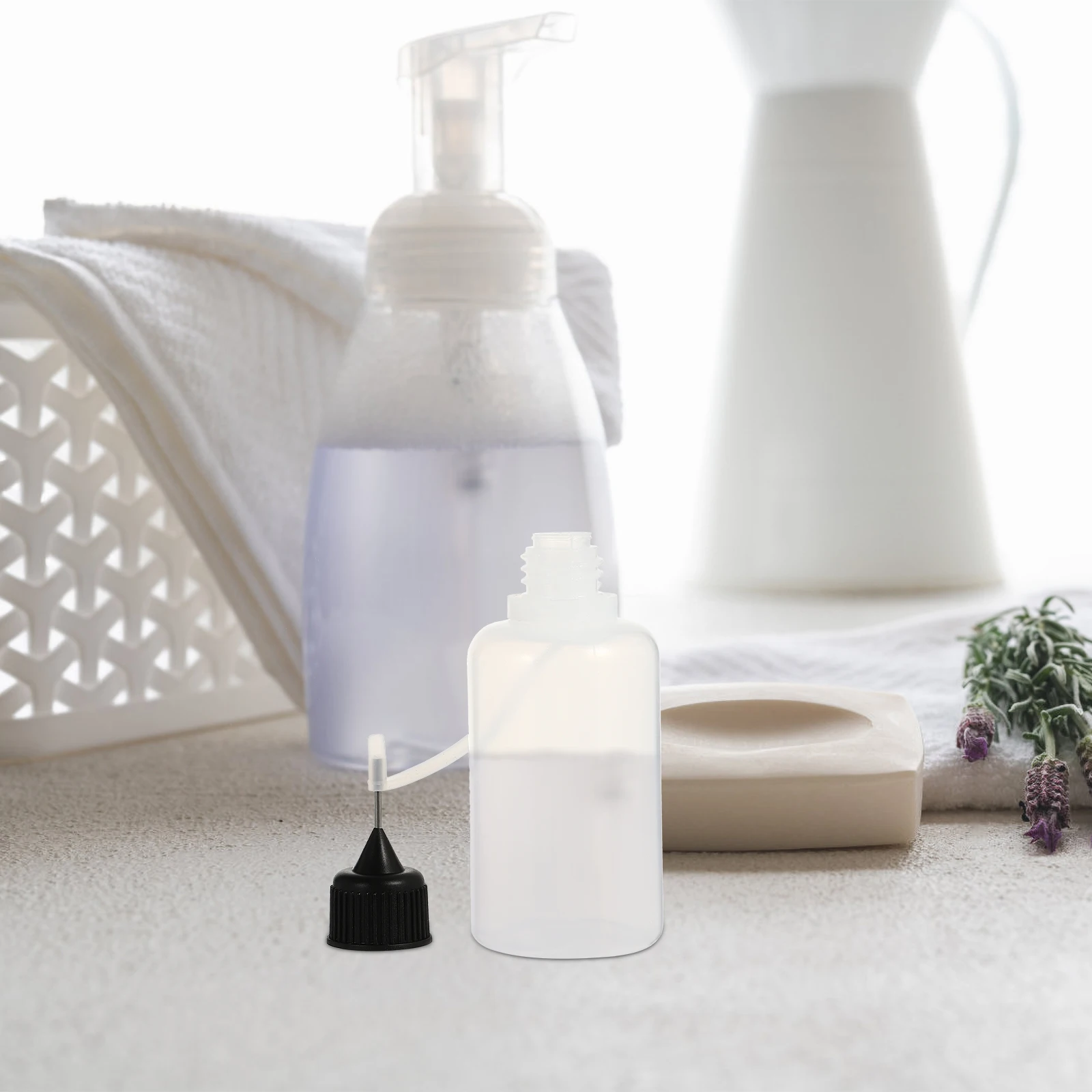 15Pcs Needle Applicator Bottles Plastic Glue Oil Bottles Colored Tips Rust-Proof Metal Needle for Painting Drawing Handcraft
15Pcs Needle Applicator Bottles Plastic Glue Oil Bottles Colored Tips Rust-Proof Metal Needle for Painting Drawing Handcraft