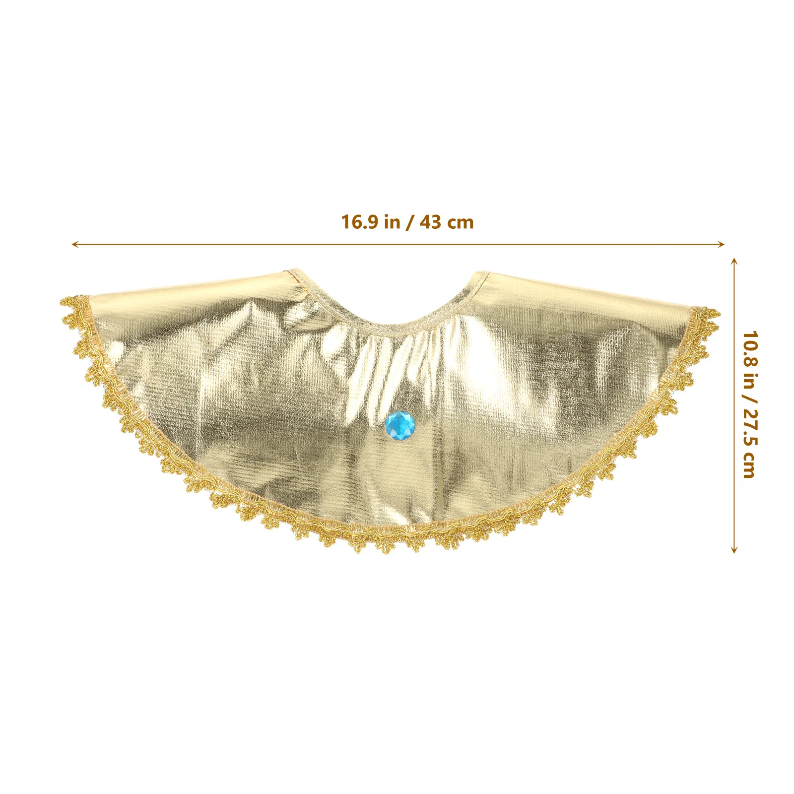 1pc Pharaoh Collar Adjustable Egyptian Costume Accessories For Halloween Cosplay Party Role Play Reusable Decorative Prop
1pc Pharaoh Collar Adjustable Egyptian Costume Accessories For Halloween Cosplay Party Role Play Reusable Decorative Prop