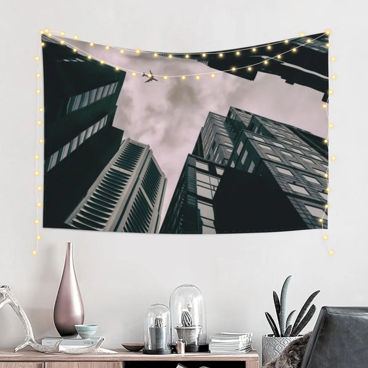 The Plane over the City Tapestry Wall Hanging Decor Bathroom Decor Aesthetic Room Decoration Carpet Wall Tapestry
The Plane over the City Tapestry Wall Hanging Decor Bathroom Decor Aesthetic Room Decoration Carpet Wall Tapestry