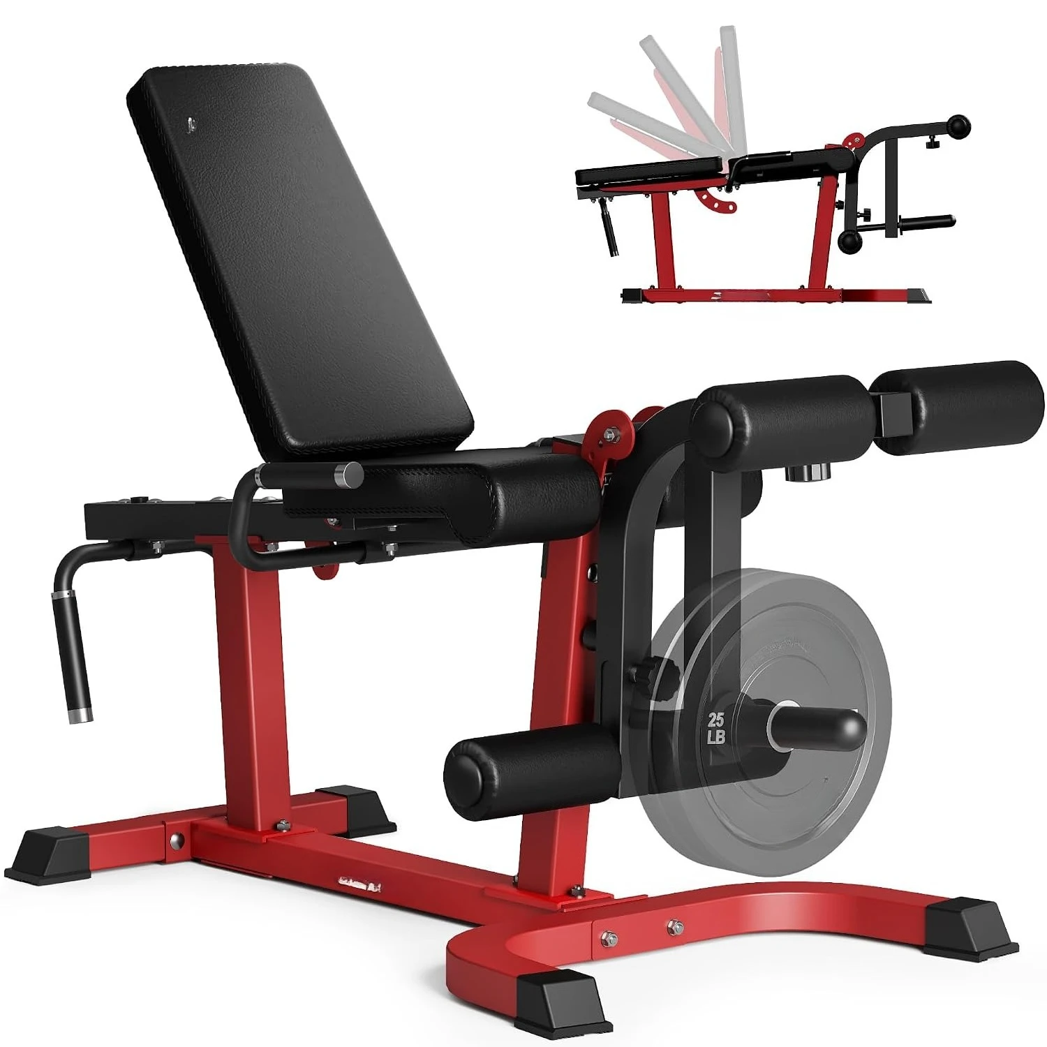J10 Leg Extension and Curl Machine, Adjustable Leg Curl Machine for Home Gym, Seated Leg Extension and Lying Curl, Customized
J10 Leg Extension and Curl Machine, Adjustable Leg Curl Machine for Home Gym, Seated Leg Extension and Lying Curl, Customized