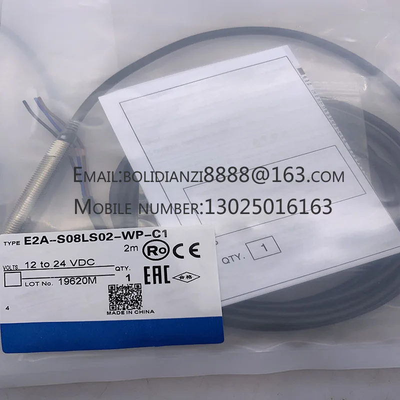 The brand-new original sensor E2A-S08LS02-WP-C1/WP-C2 E2A-S08LS02-WP-B1/B2 warranty for one year in stock
The brand-new original sensor E2A-S08LS02-WP-C1/WP-C2 E2A-S08LS02-WP-B1/B2 warranty for one year in stock