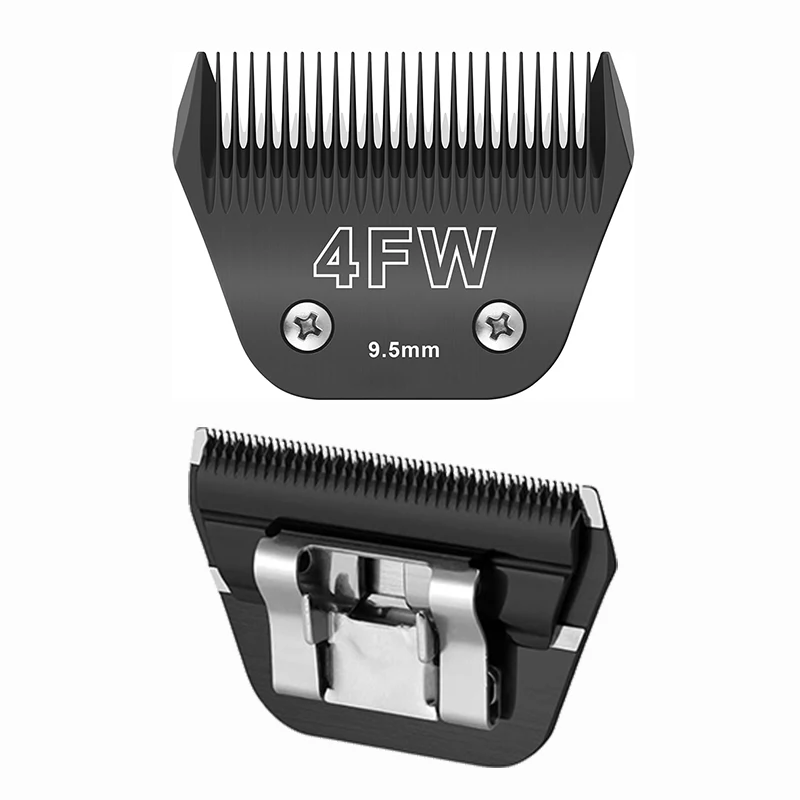 4FW Black Detachable animal Dog pet Horse Replacement wide blade For Andis, Oster A5, Wahl km10 clippers. Cutting Length 9.5mm
4FW Black Detachable animal Dog pet Horse Replacement wide blade For Andis, Oster A5, Wahl km10 clippers. Cutting Length 9.5mm